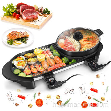 Mini barbecue électrique barbecue cuisson cuisson grill 4 tranche sandwich fabricant contact panini gril de presse